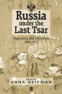 Russia Uner the Last Tsar Paper