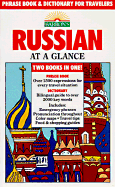 Russian at a Glance: Phrase Book and Dictionary for Travelers - Beyer, Thomas