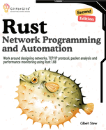 Rust for Network Programming and Automation, Second Edition: Work around designing networks, TCP/IP protocol, packet analysis and performance monitoring using Rust 1.68