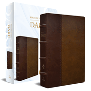 Rvr 1960 Biblia de Estudio Dake, Tamao Grande, Piel Duotono Marrn / Spanish RV R 1960 Dake Study Bible, Large Size, Duotone Brown Leather