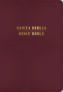 Rvr 1960/KJV Biblia Bilinge Letra Grande, Borgoa Imitacin Piel (2024 Ed.)