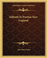 Sabbath In Puritan New England
