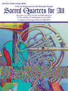 Sacred Quartets for All (from the Renaissance to the Romantic Periods): Piano/Conductor, Oboe