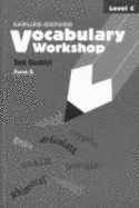 Sadlier-Oxford Vocabulary Workshop Test Booklet Form a Level C