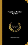 Saggi Di Letteratura Popolare