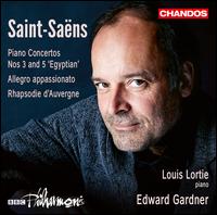 Saint-Sans: Piano Concertos Nos. 3 and 5 'Egyptian'; Allegro appassionato; Rhapsodie d'Auvergne - Louis Lortie (piano); BBC Philharmonic Orchestra; Edward Gardner (conductor)