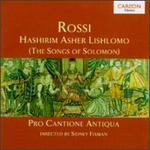 Salamone De' Rossi: The Songs Of Solomon