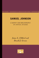 Samuel Johnson; A Survey and Bibliography of Critical Studies