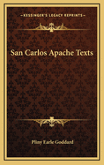 San Carlos Apache Texts