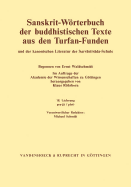 Sanskrit-Wörterbuch der buddhistischen Texte aus den Turfan-Funden. Lieferung 18: pra-ja / ploti