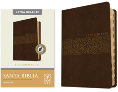 Santa Biblia Ntv, Edicin Manual, Letra Gigante (Sentipiel, Caf, ndice, Letra Roja)