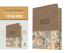 Santa Biblia Ntv, Letra Super Gigante (Sentipiel, Beige, Indice, Letra Roja)