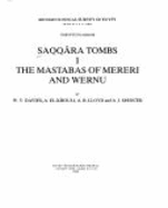 Saqqara Tombs 1: The Mastabas of Mereri and Wernu - Davies, W V