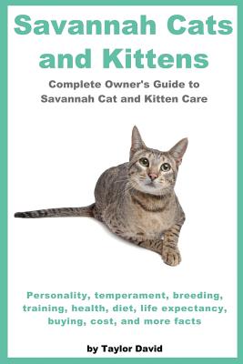 Savannah Cats and Kittens: Personality, Temperament, Breeding, Training, Health, Diet, Life Expectancy, Buying, - David, Taylor