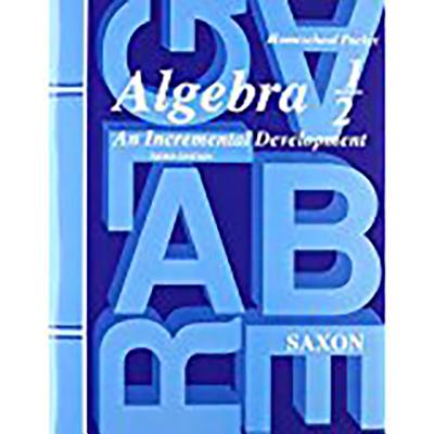 Saxon Algebra 1/2 Answer Key & Tests Third Edition - Saxon, and 1726