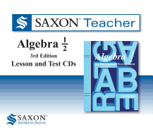Saxon Algebra 1/2 Teacher CDs
