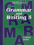 Saxon Grammar & Writing Grade 5 Teacher Packet