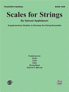 Scales for Strings, Bk 1: Teacher's Manual