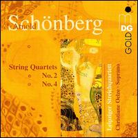 Schnberg: String Quartets Nos. 2 & 4 - Christiane Oelze (soprano); Leipziger Streichquartett