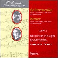 Scharwenka: Piano Concerto No. 4 in F minor; Sauer: Piano Concerto No. 1 in E minor - Stephen Hough (piano); City of Birmingham Symphony Orchestra; Lawrence Foster (conductor)