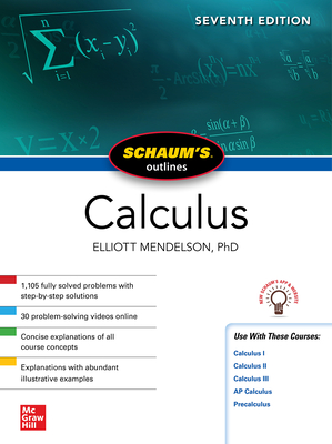 Schaum's Outline of Calculus, Seventh Edition - Mendelson, Elliott