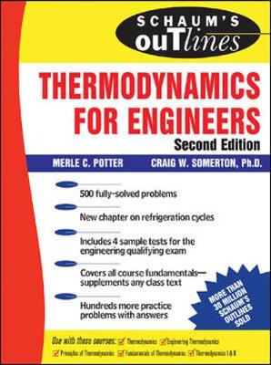 Schaum's Outline of Engineering Thermodynamics - Potter, Merle