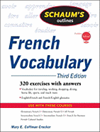Schaum's Outline of French Vocabulary, 3ed