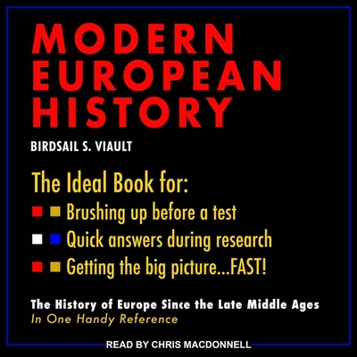 Schaum's Outline of Modern European History - MacDonnell, Chris (Read by), and Viault, Birdsall S