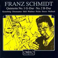 Schmidt: Piano Quintets 1 and 2 - Ernst Ottensamer (clarinet); Gerhard Iberer (cello); Josef Hell (violin); Leonhard Wallisch (cello); Peter Wachter (violin);...
