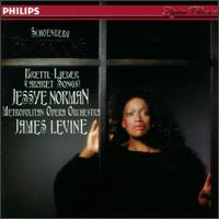Schoenberg: Erwartung; Cabaret Songs - James Levine (piano); Jessye Norman (soprano); Metropolitan Opera Orchestra; James Levine (conductor)