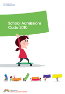 School admissions code 2010 - Great Britain: Department for Children, Schools and Families