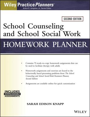School Counseling and Social Work Homework Planner (W/ Download) - Knapp, Sarah Edison, and Berghuis, David J