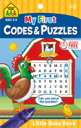 School Zone My First Codes & Puzzles Tablet Workbook