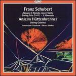 Schubert: Adago & Rondo Concertante; String Trio D 471; 3 Menuets; Httenbrenner: String Quintet - Consortium Classicum; Dieter Klcker (conductor)