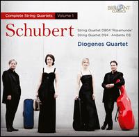 Schubert: Complete String Quartets, Vol. 1 - Diogenes Quartett