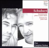 Schubert: Fantasies for Piano Duet - Duo Campion-Vachon (piano); Duo Campion-Vachon