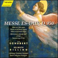 Schubert: Mass in E flat major, D950 - Christoph Genz (tenor); Scot Weir (tenor); Sibylla Rubens (soprano); Stuttgart Bach Collegium; Thomas Mehnert (bass);...