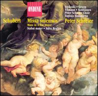 Schubert: Missa solemnis; Stabat meter; Salve Regina - Juha Kotilainen (bass); Monica Groop (mezzo-soprano); Soile Isokoski (soprano)