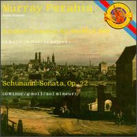 Schubert, Schuman: Piano Sonatas - Murray Perahia (piano)