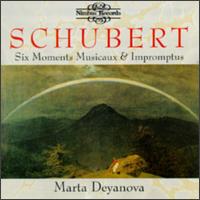 Schubert: Six Moments Musicaux; Impromptus - Marta Deyanova (piano)