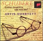 Schubert: String Quartets, D. 87, 703 & 804
