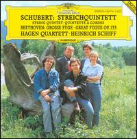 Schubert: String Quintett; Beethoven: Great Fugue Op.133 [Germany] - Hagen Quartett; Heinrich Schiff (cello)