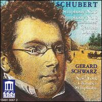 Schubert: Symphony No. 5; Symphony No. 8 "Unfinished"; German Dances - New York Chamber Symphony of The 92nd Street Y; Gerard Schwarz (conductor)