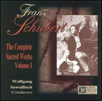 Schubert: The Complete Sacred Works, Vol. 1 - Adolf Dallapozza (tenor); Brigitte Fassbaender (mezzo-soprano); Dietrich Fischer-Dieskau (baritone); Francisco Araiza (tenor); Helen Donath (soprano); Josef Protschka (tenor); Lucia Popp (soprano); Peter Schreier (tenor)