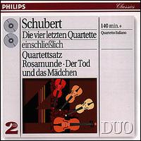 Schubert: The Last Four Quartets - Quartetto Italiano