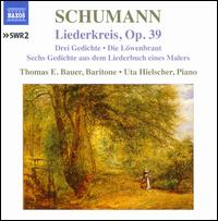 Schumann: Liederkreis, Op. 39 - Thomas E. Bauer (baritone); Uta Hielscher (piano)