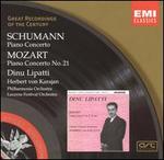 Schumann: Piano Concerto; Mozart: Piano Concerto No. 21