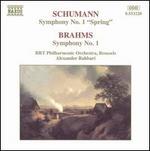 Schumann: Symphony No. 1; Brahms: Symphony No. 1