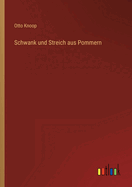 Schwank Und Streich Aus Pommern