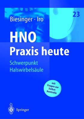 Schwerpunkt Halswirbelsaule - Badke, A (Contributions by), and Belzl, H (Contributions by), and B?ntzel, J (Contributions by)